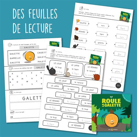 La Maternelle De ToT ROULE LA GALETTE LECTURE