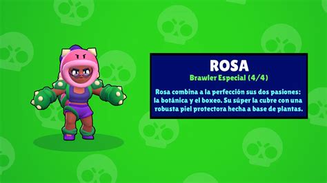 Cómo Dibujar A Rosa Del Brawl Stars