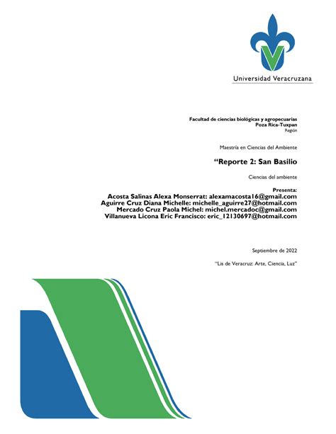 Reporte San Basilio Acosta Aguirre Mercado Villanueva Facultad