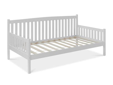 Herbert Single Wooden Trundle Bed Frame - White By Treasurebox