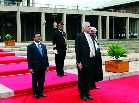 Honorable Ranil Wickremesinghe Sworn In As The Eighth Executive