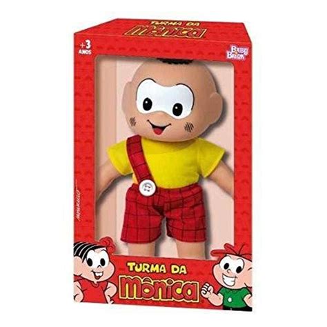 Boneco Turma Da Monica Classicos Chico Bento Multibrink Extra