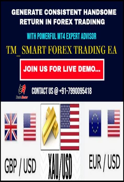 Algorithmic Forex Auto Trading With Tmsmart Forex Trading Ea For Mt4