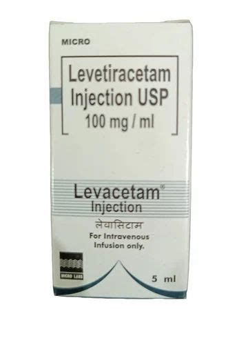 Levacetam 5ml Levetiracetam Injection Usp Micro Labs Prescription At