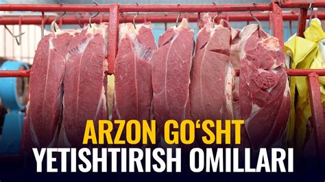 Arzon Gosht Yetishtirish Omillari Subsidiyalar Nimaga Xizmat Qilmoqda