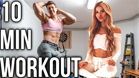 Ich Trainiere Pamela Reif‘s 10 Min Sixpack Workout Youtube