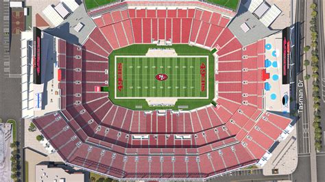 Levi S Stadium Interactive Seating Chart Concert | Awesome Home