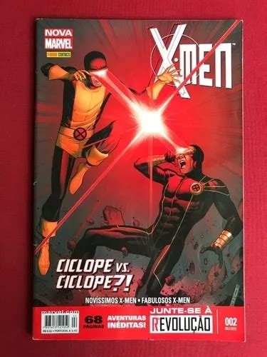 Livro X Men Ciclone Vs Ciclope N Marvel