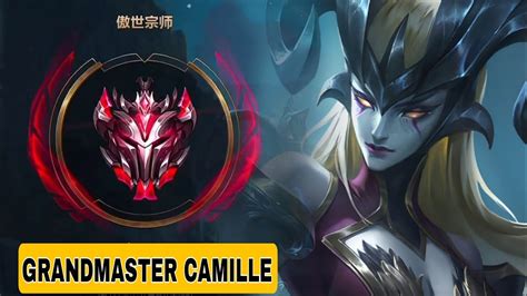 Grandmaster Camille Gameplay Top Camille Wild Rift Youtube