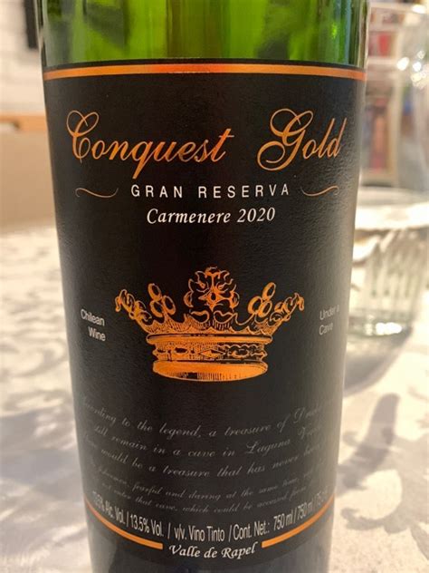 Conquest Gold Gran Reserva Cabernet Sauvignon Off