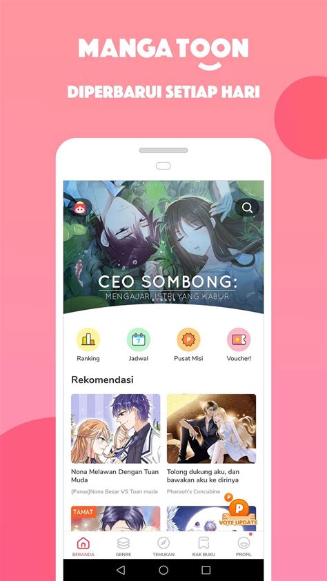 Daftar Aplikasi Baca Manga Di Android Terbaik Dan Terlengkap Harian