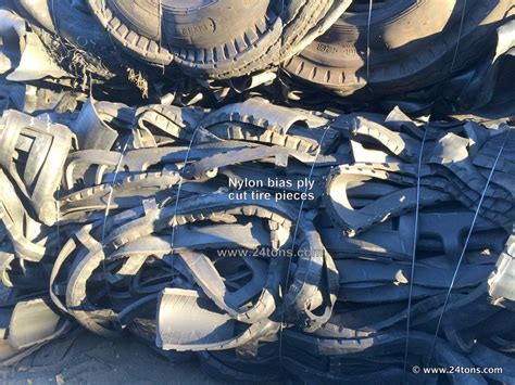 Nylon Scrap Tire And Cut Pieces Baled 24tons Inc 24tons Inc