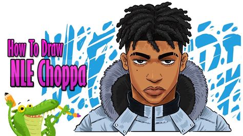 How To Draw Nle Choppa Step By Step Youtube