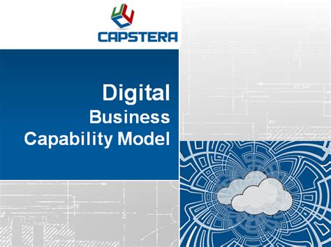 List Of Common Business Capabilities Customizable Capability Maps