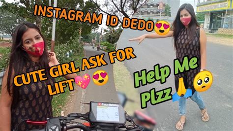 Cute Stranger💖 Girl Asking For Lift😍 On Mha Duke 390😍😁 Instagram Id