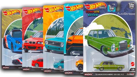 Showcase Hot Wheels Car Culture Series Auto Strasse 2023 New Models