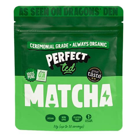 Perfect Ted Organic Matcha Green Tea Powder G Holland Barrett