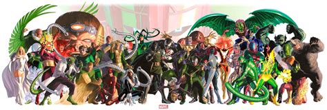 Marvels Greatest Villains Join Together On Comic Visionary Alex Ross