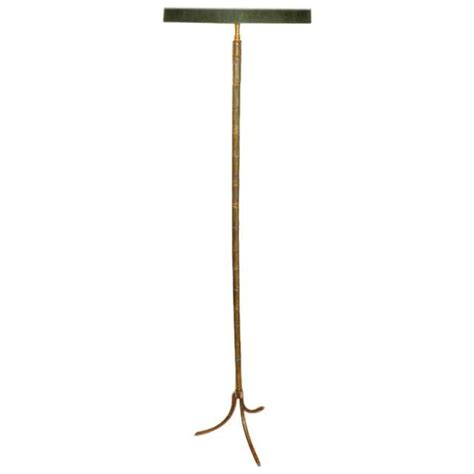 Incredible Faux Bamboo Elephant Motife Maitland Smith Floor Lamp For