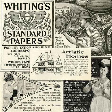 Vintage Printable Magazine Ads - The Old Design Shop