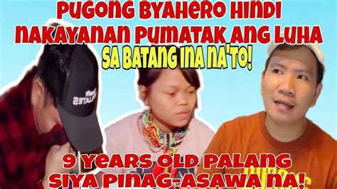 Hala Pugong Byahero Hindi Nakayanan Pumatak Ang Luha Sa Batang Ina