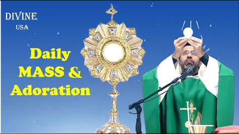 Live Jan 27 2023 Holy Mass And Adoration Divine Usa Youtube