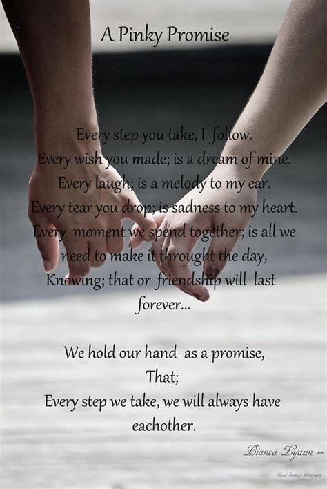 A Pinky Promise By Girardi Santiago Pinky Promise Quotes Pinky Promise Promise Quotes