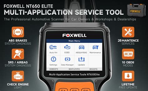 Foxwell Nt Scanner Foxwell Nt Obd Professional Special Function