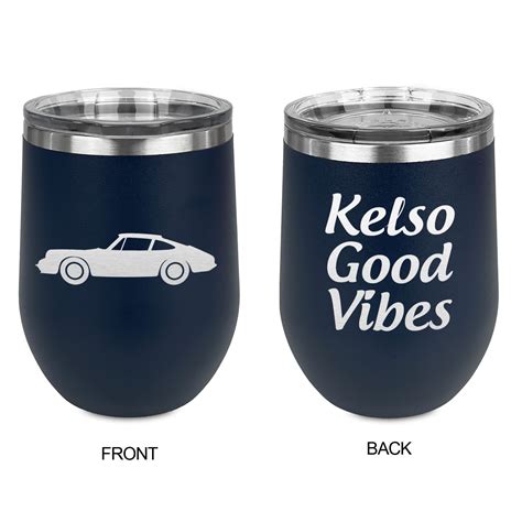 Custom Stemless Stainless Steel Wine Tumblers Design Preview Online