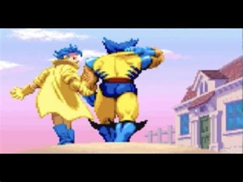 X Men Vs Street Fighter Wolverine Arcade Youtube