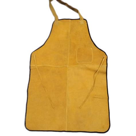 Yellow Split Leather Apron Size Customize Size At Best Price In