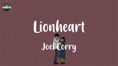 Lyrics Joel Corry Lionheart YouTube