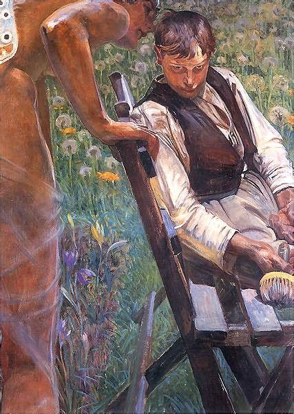 Whisper Painting Jacek Malczewski Oil Paintings