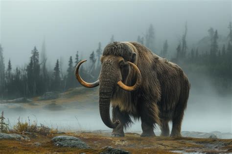 Il Mammut Preistorico Un Antico Gigante Dell Era Glaciale Che