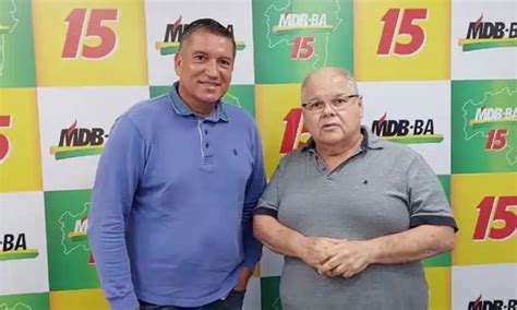 Presidente do MDB Bahia declara apoio à pré candidatura de Oswaldinho