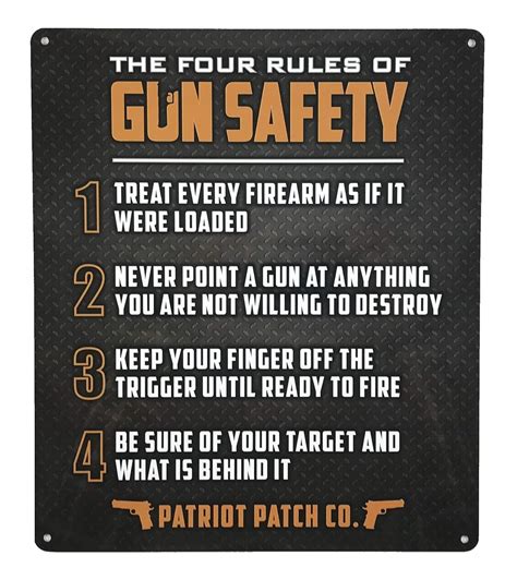 Printable Gun Safety Rules