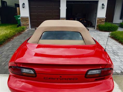 4th Gen Red 2000 Chevrolet Camaro Z28 Convertible For Sale Camarocarplace