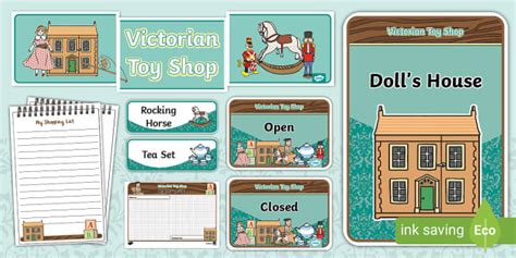 Victorian Toy Shop Role Play Pack Teacher Made Twinkl