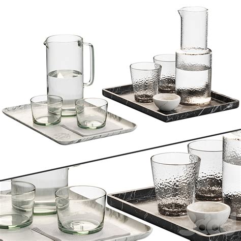 Zara Home декоративный набор посуды NG1 - Посуда - 3D модель