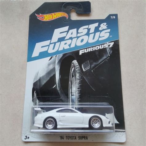 Jual Hotwheels Toyota Supra Fast Furious Putih Shopee Indonesia