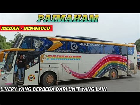 Unit Ex Pt Pelangi Bus Paimaham Dengan Livery Yang Berbeda Dari