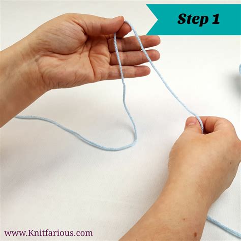 Knitting 101 How To Make A Slip Knot Knitfarious