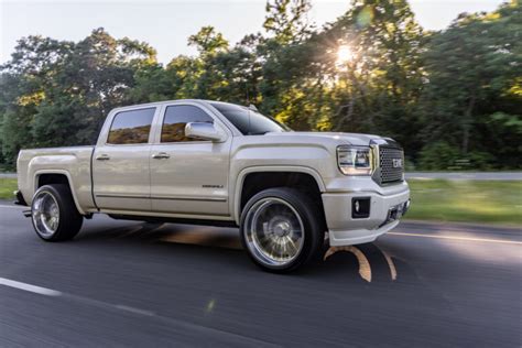 Leveled Gmc Sierra Denali On 24x12 Inch Jtx Forged Wheels Jtx Forged