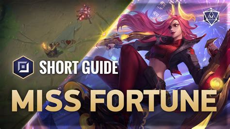 Miss Fortune Ad Carry Guide God Tier Lol Season Youtube