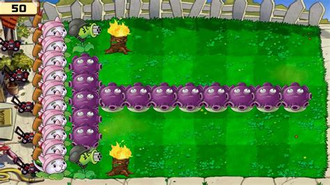 Plants Vs Zombies Hack Gatling Pea Vs Cattail Vs Gloom Shroom Vs