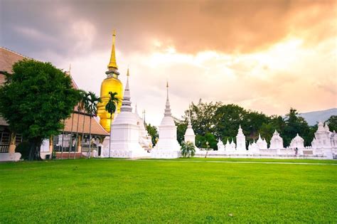 Premium Photo Wat Suan Dok Is A Buddhist Temple In Chiang Mai