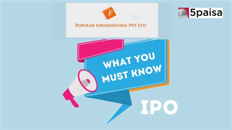 Popular Foundations Ipo Key Dates Pricing And Allocation Details