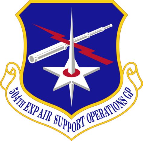 Coat Of Arms Crest Of 504th Expeditionary Air Support Operations