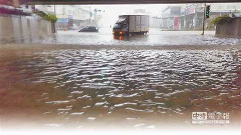 豪雨灌台南 永康多處淹水 北區累積雨量飆破200毫米 頭條 中國時報