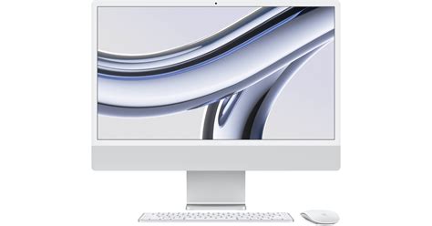 Apple 24 Imac With M3 Chip Silver Mqrj3lla Bandh Photo Video